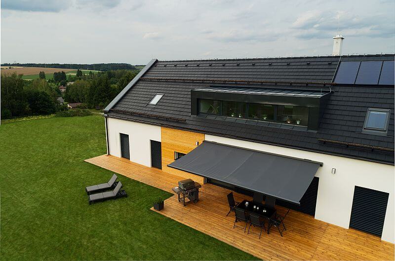 Markýzy – zastínění teras a balkonů